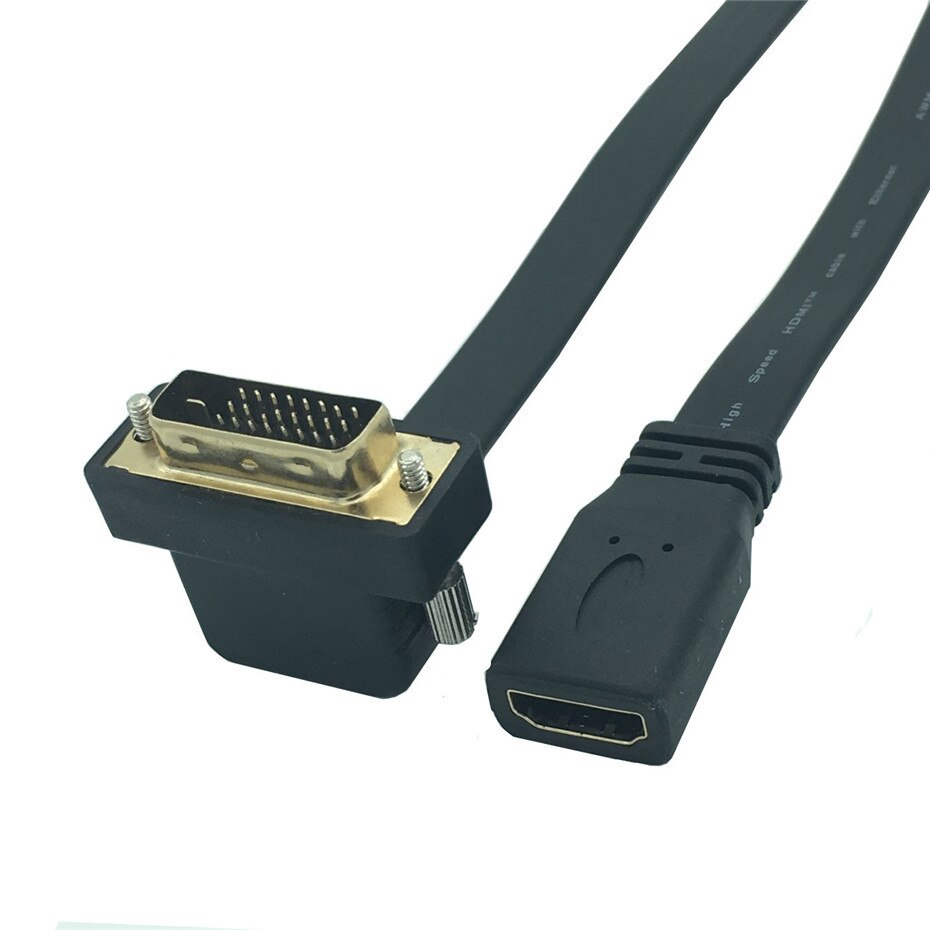 DVI-D 24 + 1  90   HDMI ȣȯ  ̺ 0.3m
